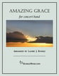 Amazing Grace Concert Band sheet music cover